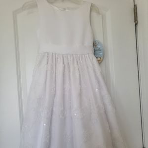 Little girl wedding, communion, dress